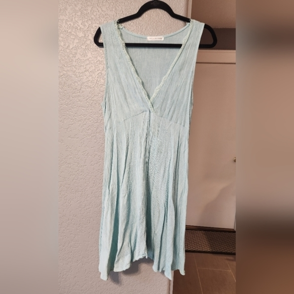 Voice‎ of California Light Turquoise Dress, Size XL